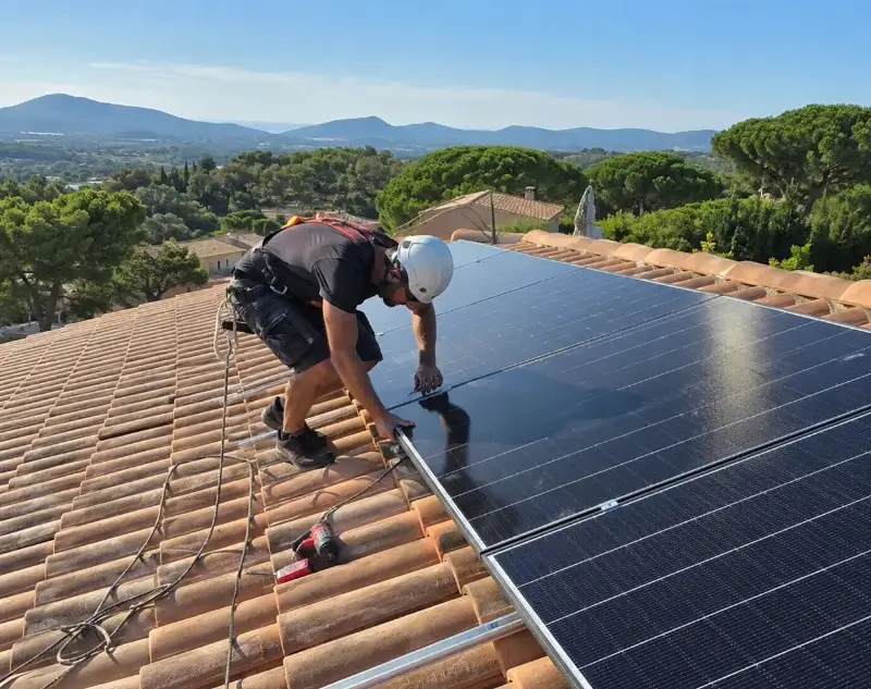 Installateur panneaux solaires La Baume-de-Transit — pose photovoltaïque sur toiture